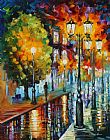 Leonid Afremov After A Rainy Night