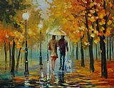 Leonid Afremov Autumn Elegy