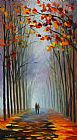 Autumn Prints - Autumn Fog by Leonid Afremov