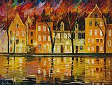 Germany: Revolution, 1848 Paintings - Autumn In Germany by Leonid Afremov