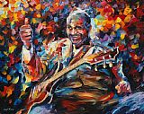 Leonid Afremov Bb King Good Night