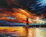 Leonid Afremov Before A Storm