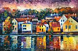 Leonid Afremov City On River