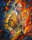 Leonid Afremov Coleman Hawkins