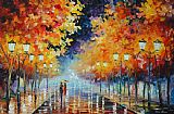 Leonid Afremov Couple In The Night