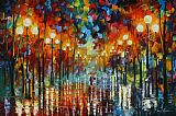 Leonid Afremov Date With The Rain