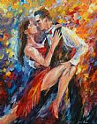Leonid Afremov Delightful Tango