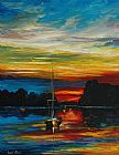 Leonid Afremov Drowned Sunset