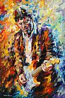 Leonid Afremov Eric Clapton