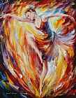 Leonid Afremov Flaming Dance