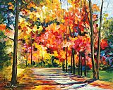 Leonid Afremov Gold October