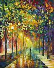 Leonid Afremov Green Dreams