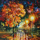Leonid Afremov Happy Alley