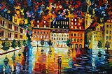 Leonid Afremov In The Old City