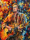 Leonid Afremov Johnny Cash