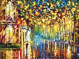 Leonid Afremov Late Stroll