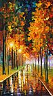 Leonid Afremov Light Of Autumn