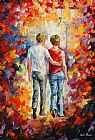 Leonid Afremov Love Walked In