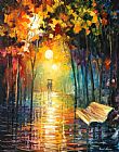 Leonid Afremov Misty Park