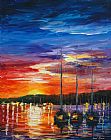 Leonid Afremov Night Arrives