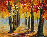 Leonid Afremov Oak Alley