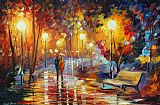 Leonid Afremov Rains's Rustle