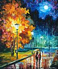 Leonid Afremov Romantic Night