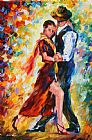 Romantic Tango by Leonid Afremov