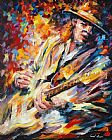 Leonid Afremov Stevie Ray Vaughan