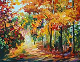 Leonid Afremov Sweet Fall