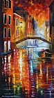Leonid Afremov The Canals Of Venice