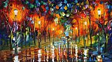Leonid Afremov The Scent Of The Rain