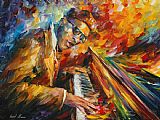 Leonid Afremov Theolonious Monk