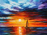 Leonid Afremov Touch Of Horizon
