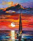 Leonid Afremov Towards The Sun