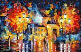 Leonid Afremov Unusual City