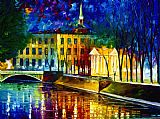 Leonid Afremov Very Large Winter Vibrations