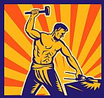 Collection 10 Blacksmith at work