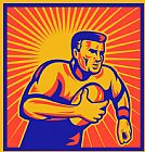 Collection 10 Rugby Player Running With Ball