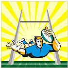 Collection 10 Rugby Player try