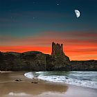 Collection 11 Portbury Castle painting