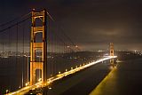 Golden Gate at night by Collection 6