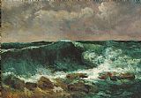 Courbet, Gustave The Wave 2 painting