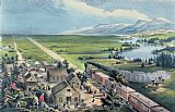 Currier and Ives Across the Continent painting