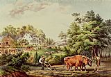 Currier and Ives American Farm Scenes