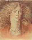 Ruths Prints - Head Of A Woman Called Ruth Herbert by Dante Charles Gabriel Rossetti