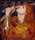 Dante Charles Gabriel Rossetti Joan of Arc