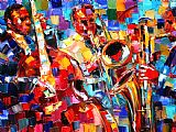 Bold Jazz Trio by Debra Hurd