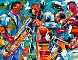 Magic Prints - Jazz Magic by Debra Hurd