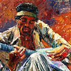 Music Prints - Jimi's Music by Debra Hurd